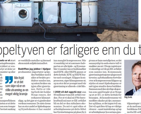 Stig Ervik i Finansavisen