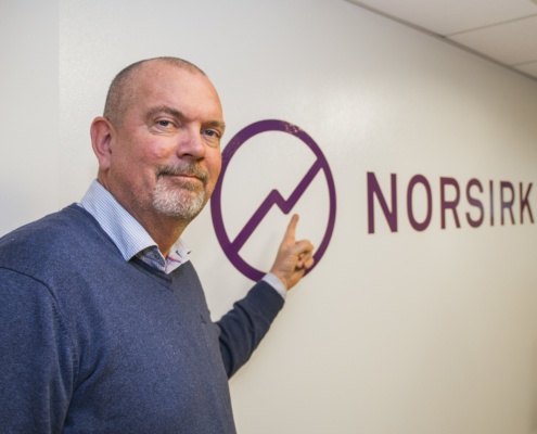 Salgsdirektør Stian Holmen, Norsirk.