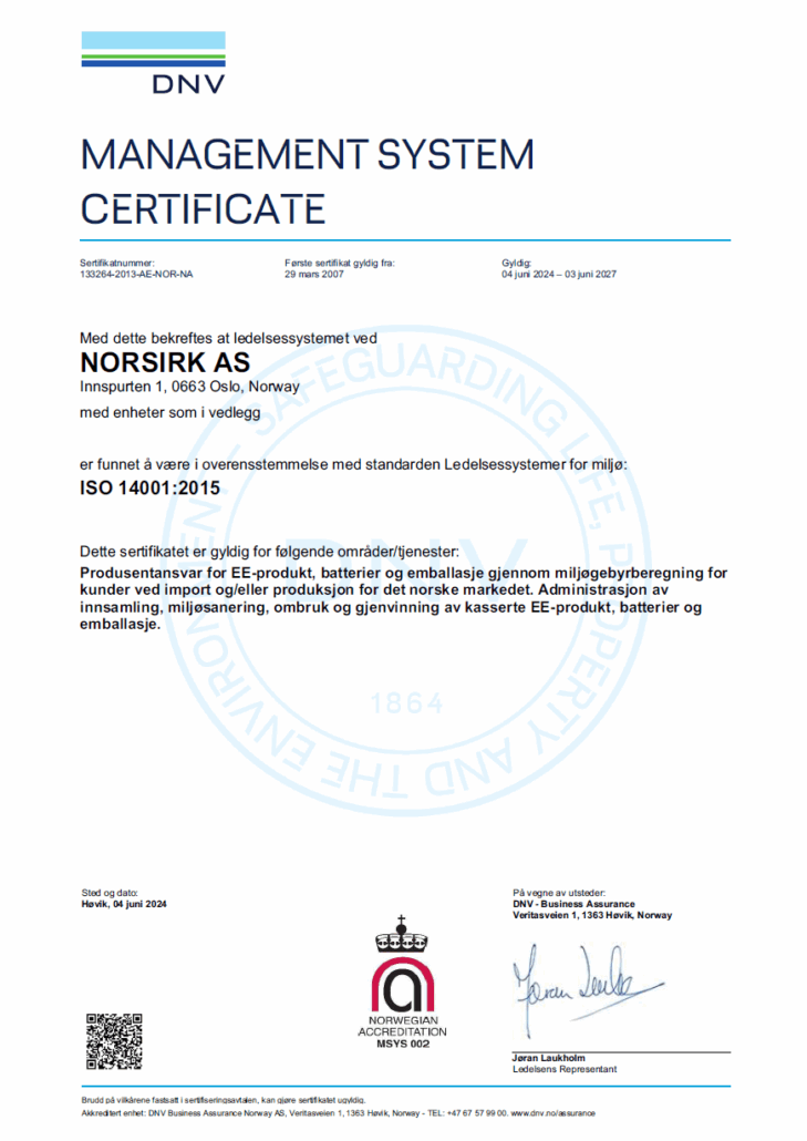 Norsirk-ISO-14001_nor_Side_1